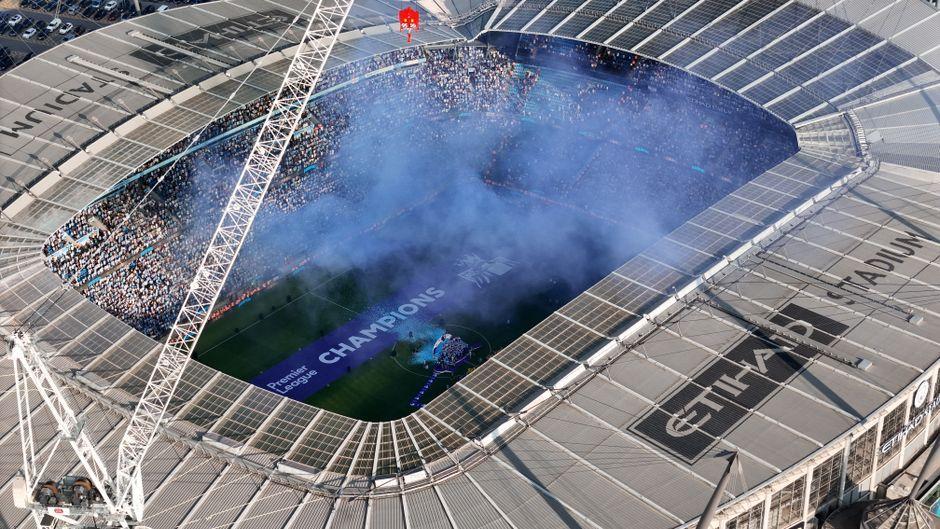 Points tally of 5 Premier League giants in Pep Guardiola's Man City era