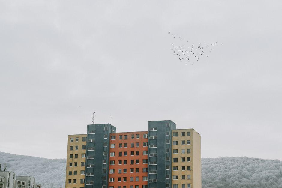 Atrium Architekti turns 1960s dorm into 507 homes in Slovakia