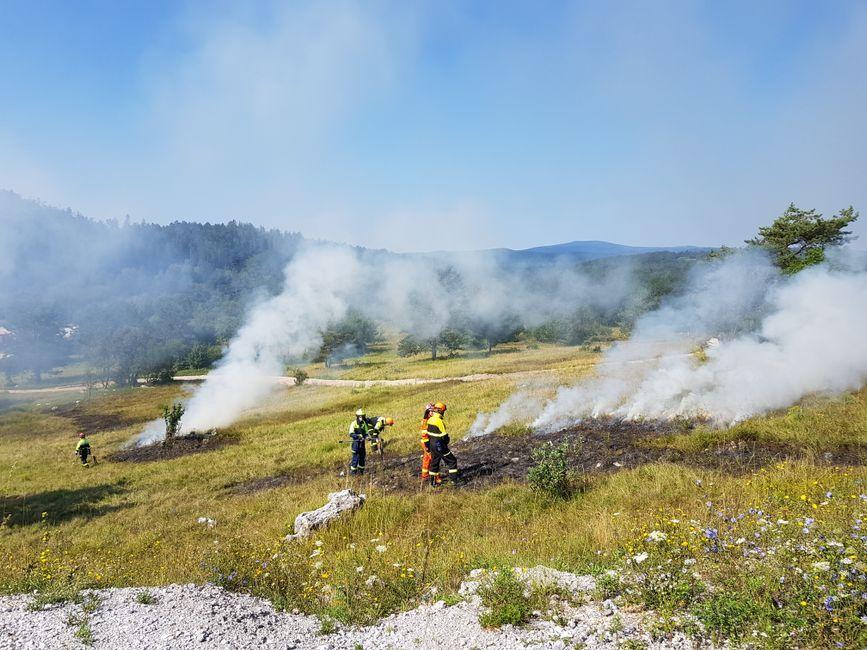 Two firefighters die in Crete as wildfires threaten parts of southern Europe