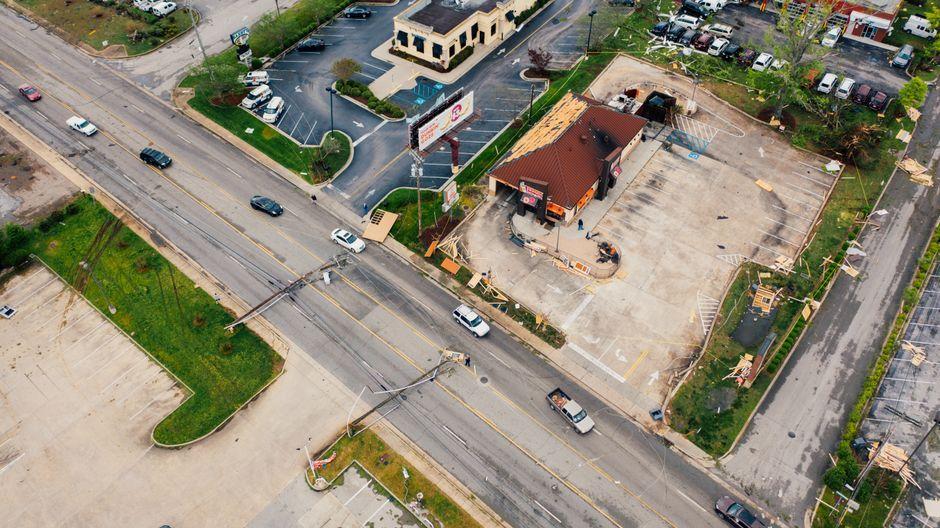 Indiana city nears relief after nearly two weeks without power